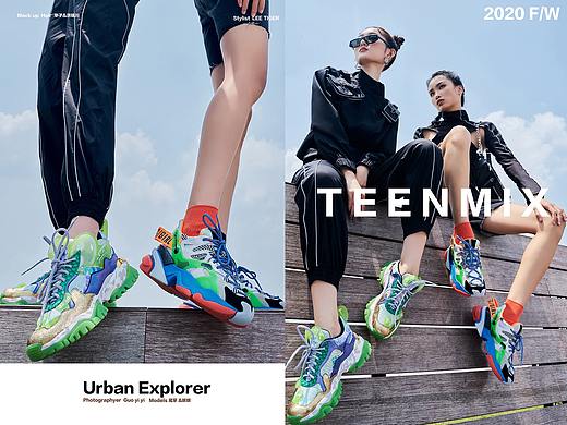 TEENMIX / 天美意 2020F/W 《城市探险家系列》拍摄