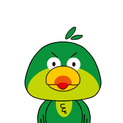 顺丰优选吉祥物大嘴鸟表情包设计