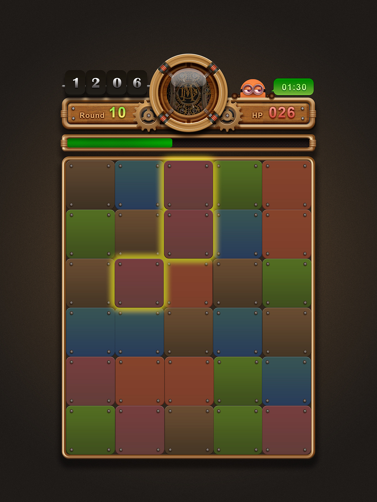 朋克游戏界面设计|ui|游戏ui|夏至浅浅落_原创作品-站酷zcool