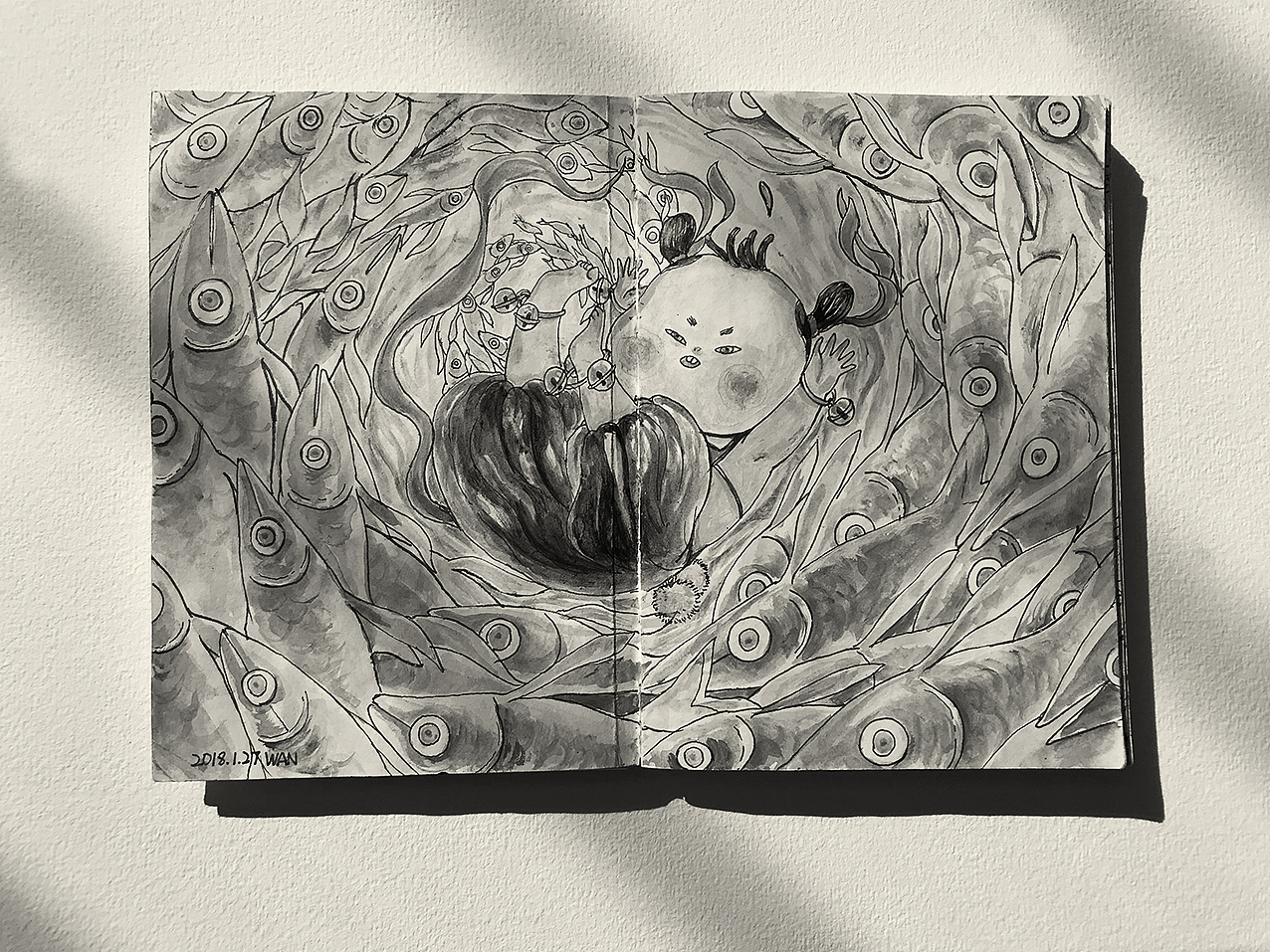 插画日常（图ZMTMxMTQ0MjIw） - 创作习作 - 站酷设计师王小玩原创素材 - 站酷ZCOOL