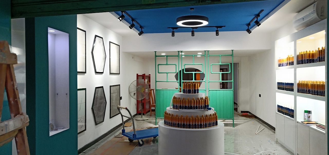 帝斯固美缝剂形象专卖店实拍