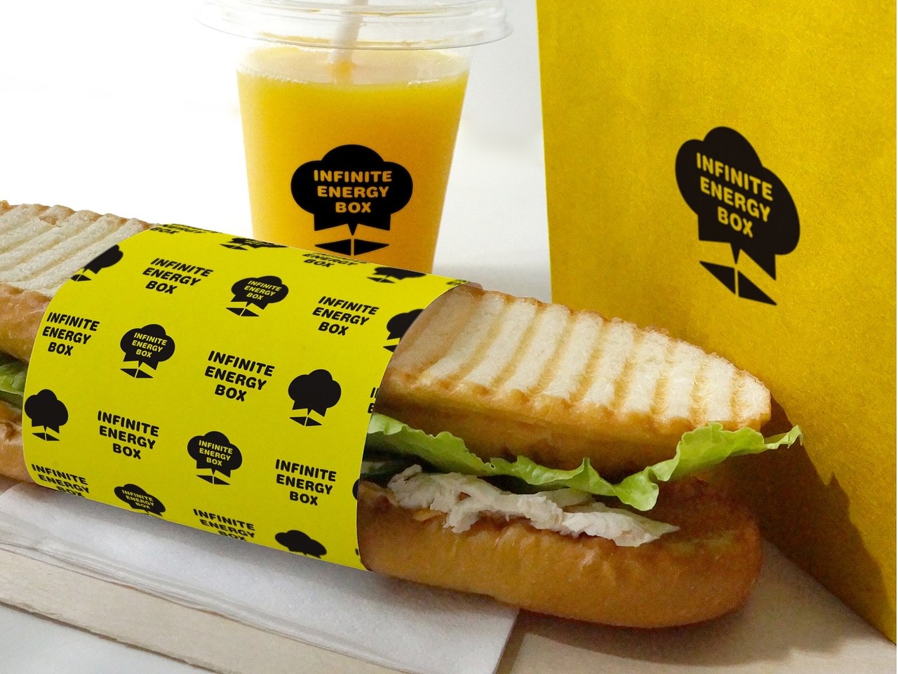 Infinite energy box/能力总动员 LOGO