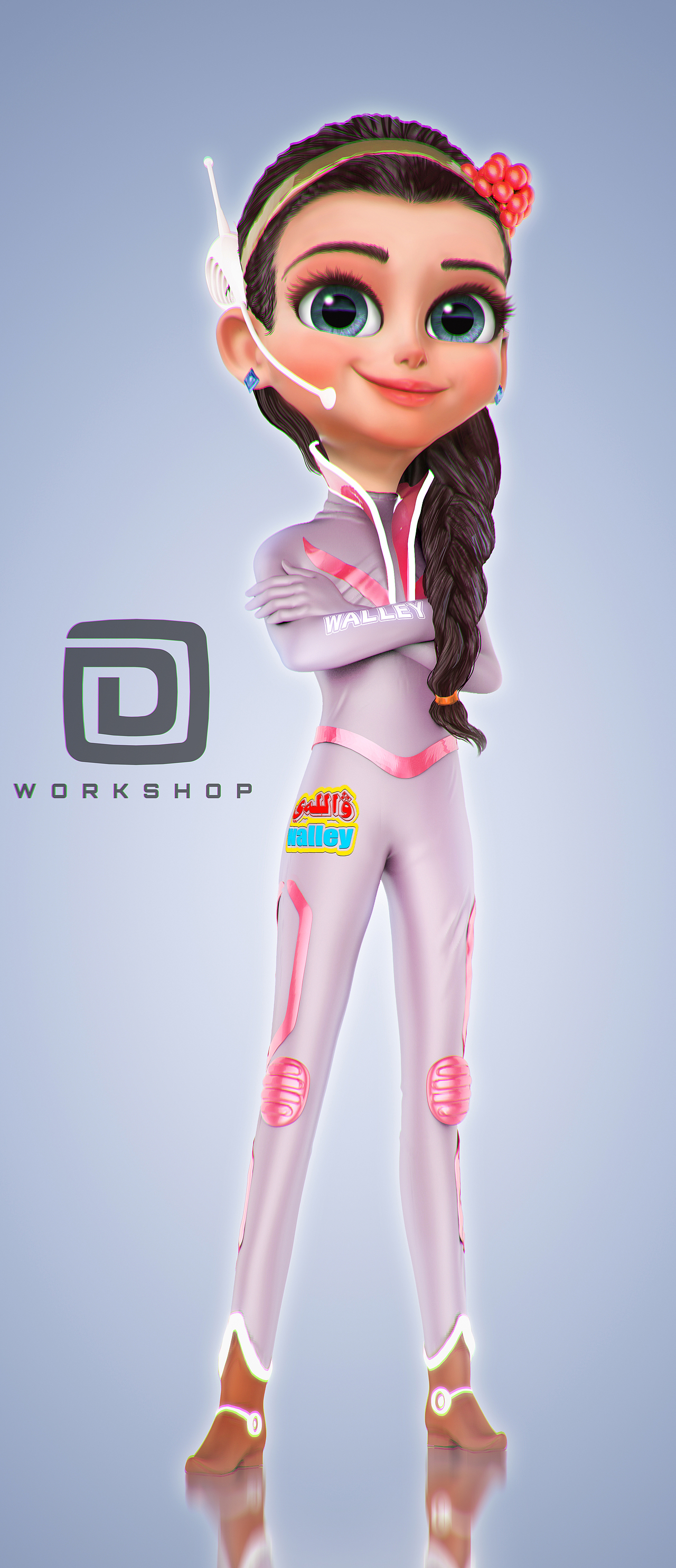 3d商业卡通形象设计