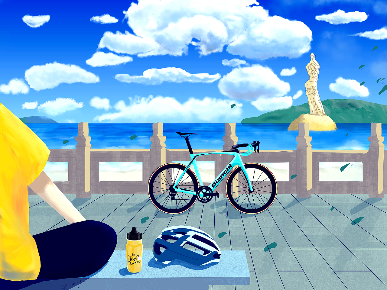 板绘插画 出发！！（图ZMjU2NDc3MDQ4） - 创作习作 - 站酷设计师Marco124原创素材 - 站酷ZCOOL