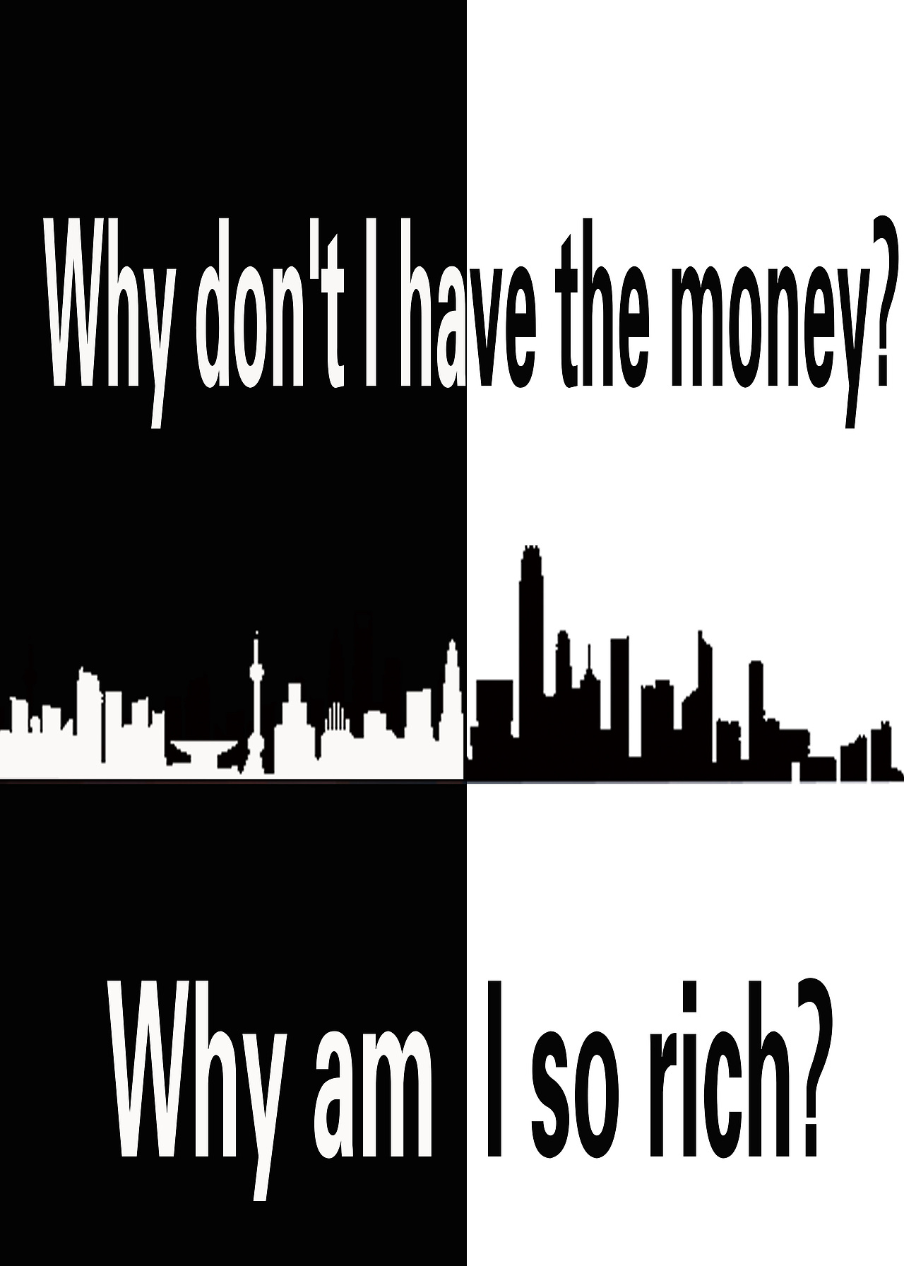 贫富差距|平面|海报|圆圆圆円_原创作品-站酷zcool