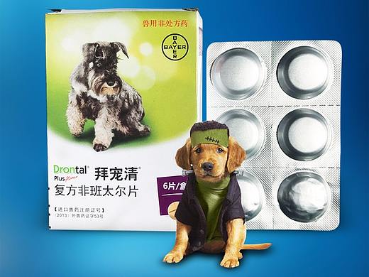 宠物驱虫药体内打虫片