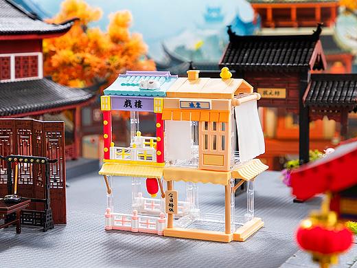 盲盒道具拍摄——小鹦鹉bebe一梦江湖系列道具包盲盒