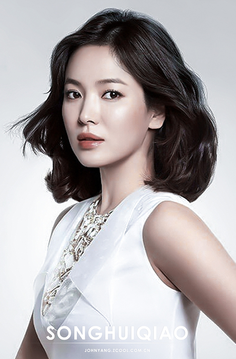 宋慧乔人像精修教程_明星人像视觉-站酷zcool