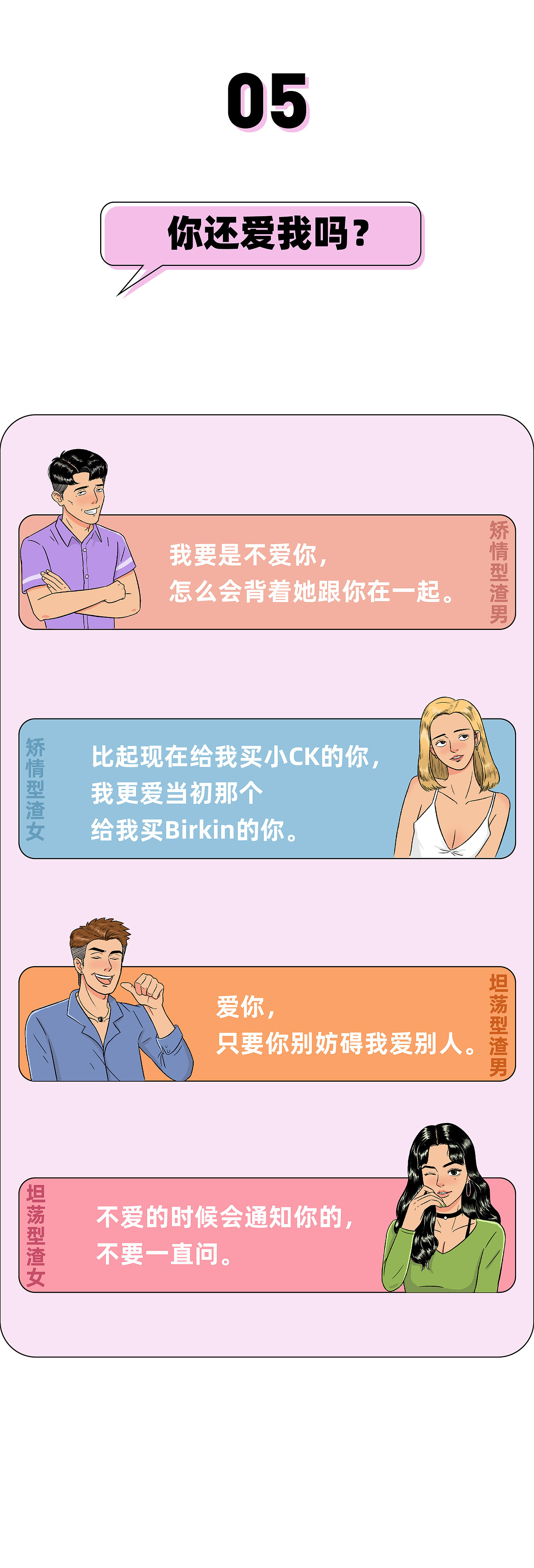 条漫工作-深度解密：那些爱情里的人渣都在想什么（图ZMjA0NjYzMzky） - 中/长篇漫画 - 站酷设计师Mitter_米特原创素材 - 站酷ZCOOL