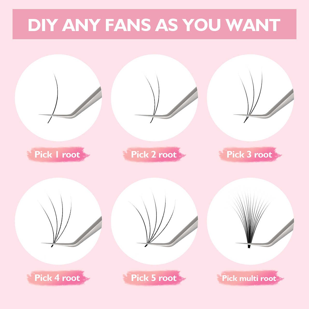 假睫毛一秒开花睫毛亚马逊主图详情A+