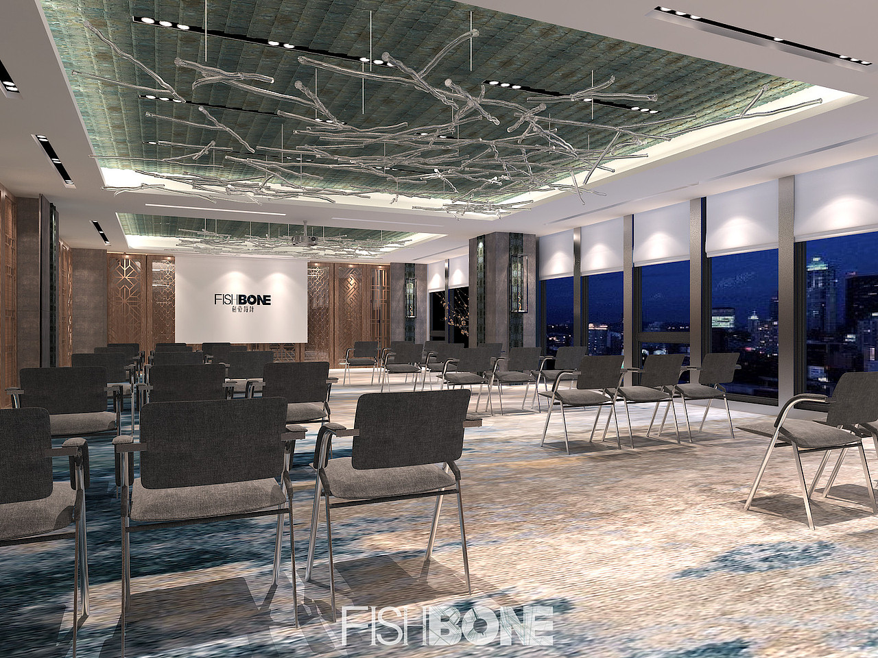 鱼骨设计-城市精品酒店