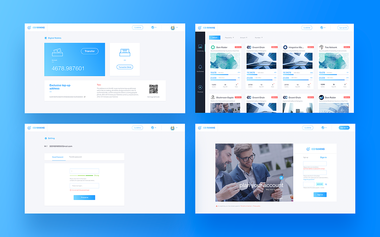 【ICO排行資訊】PC端設(shè)計(jì)（圖ZMTI4ODk4MDE2） - 其他UI - 站酷設(shè)計(jì)師魏魏的設(shè)計(jì)原創(chuàng)素材 - 站酷ZCOOL