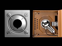 产品渲染|卡式炉