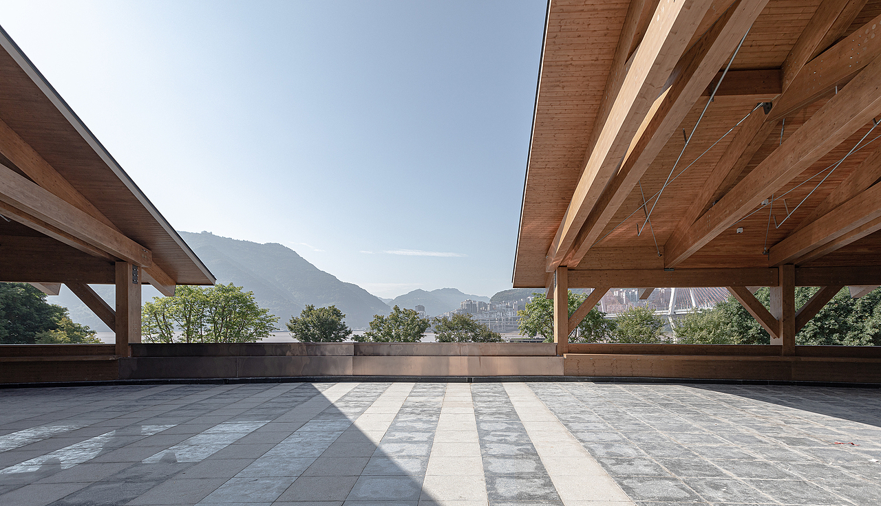 『建筑空间摄影』云阳滨江公园中心广场