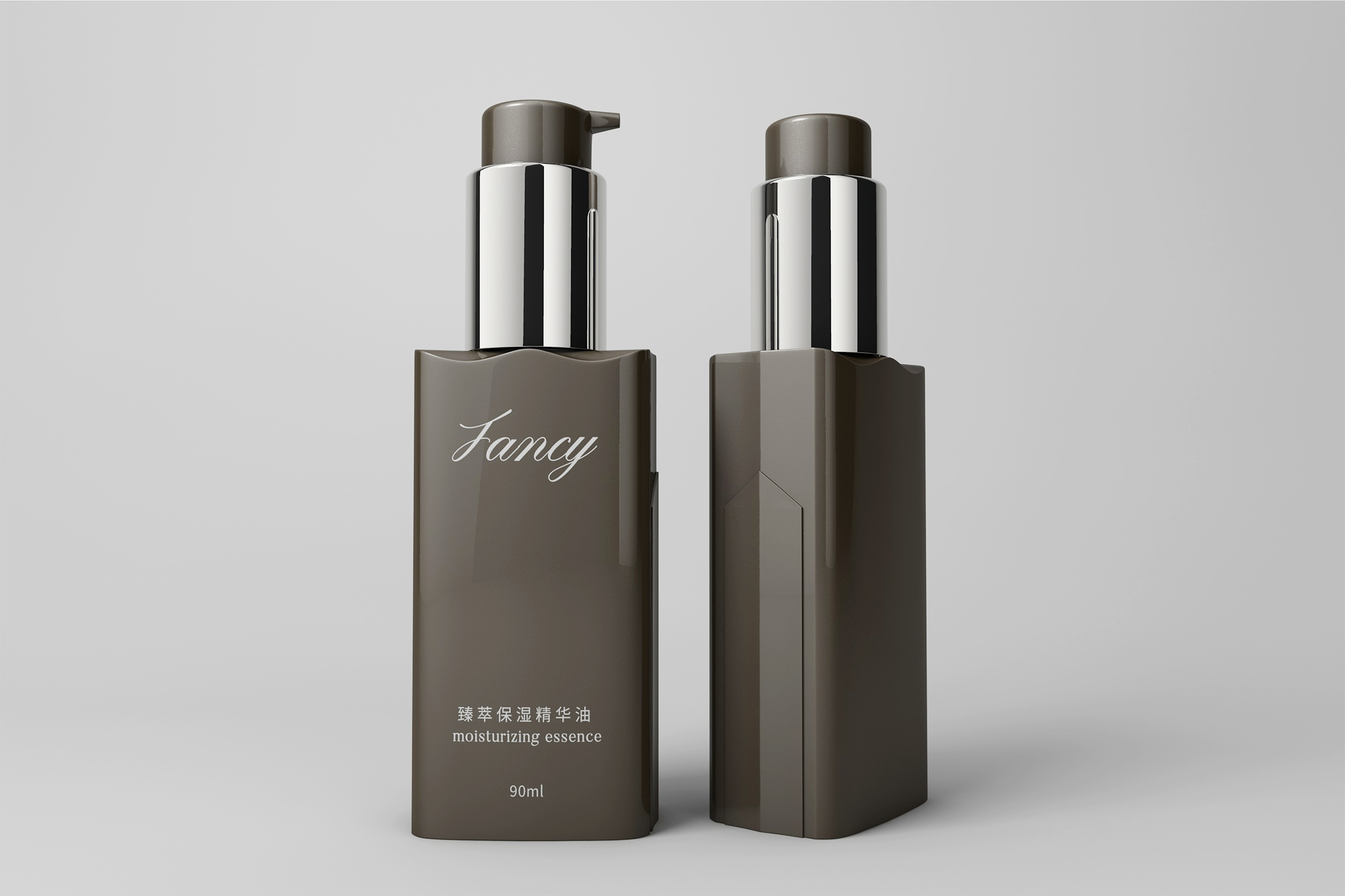 洗发水沐浴露设计 包装设计 瓶型