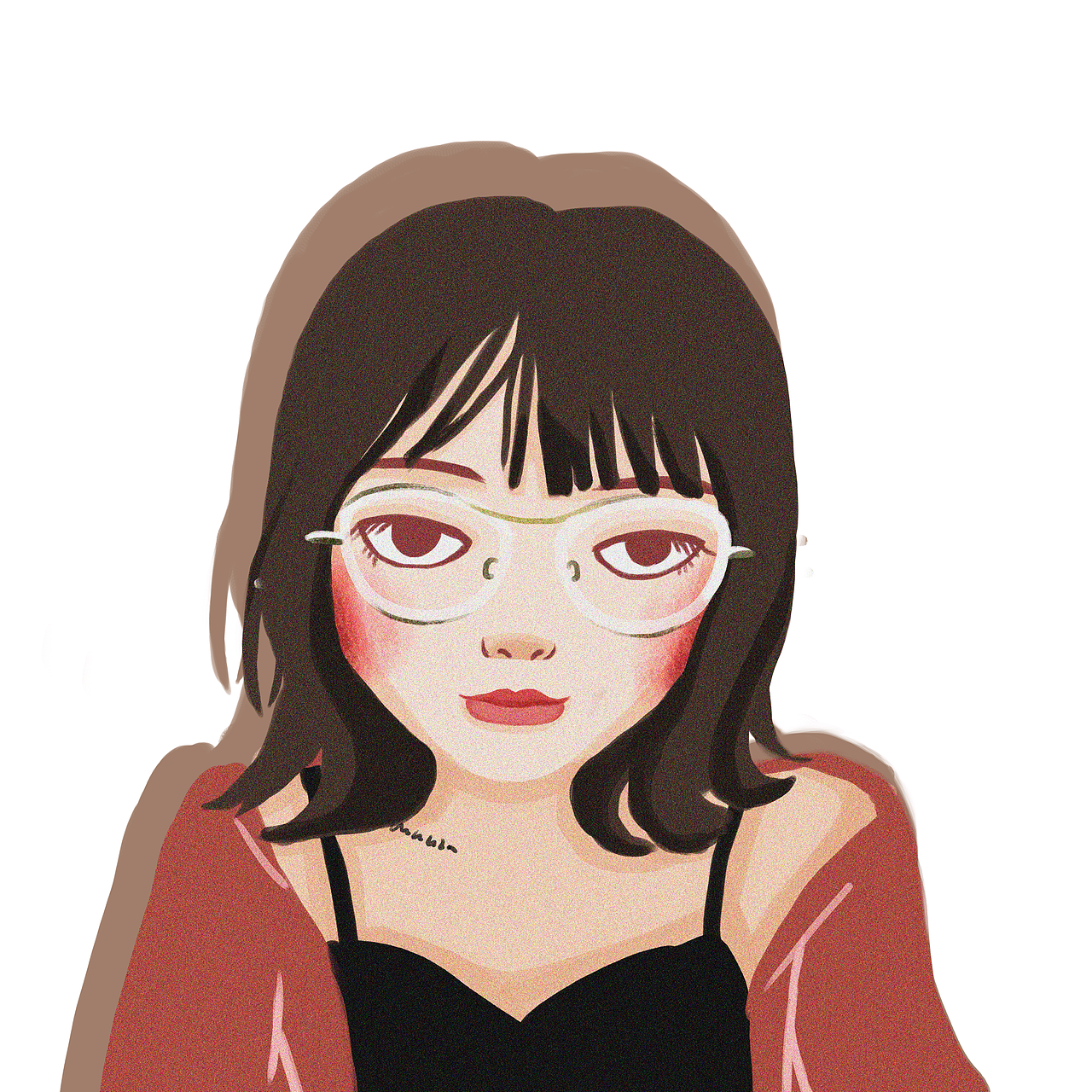 插画人物练习（图ZOTA1NjM5NjQ=） - 创作习作 - 站酷设计师像只笨拙的大象原创素材 - 站酷ZCOOL