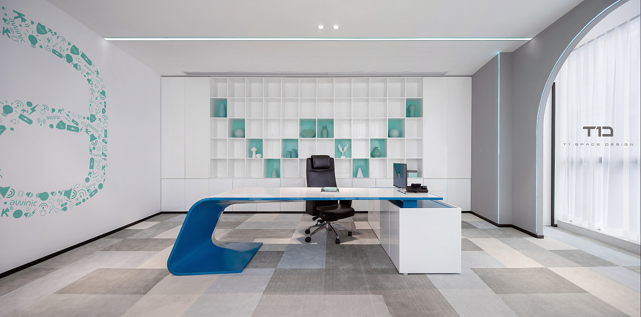 浪漫科技丨艾为电子上海总部设计欣赏