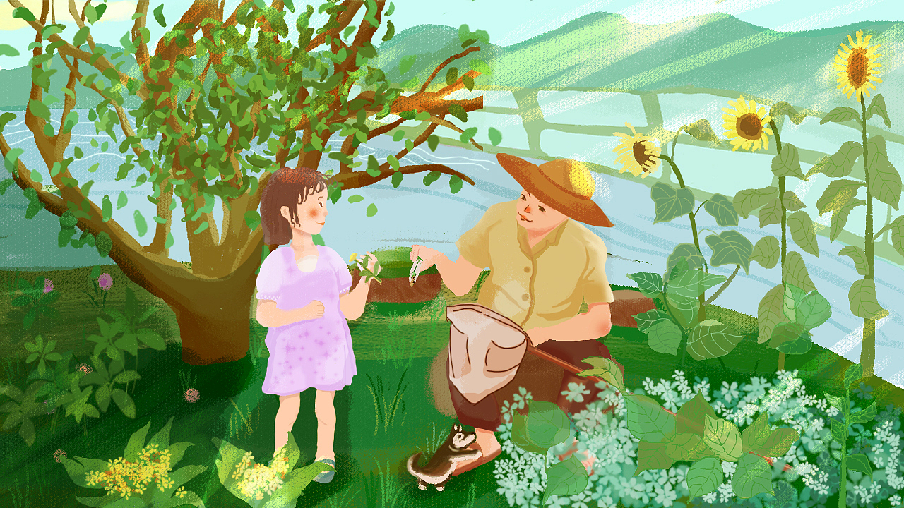 儿时回忆（图ZMzEwNTE5MjQ4） - 绘本 - 站酷设计师登月梦想家原创素材 - 站酷ZCOOL