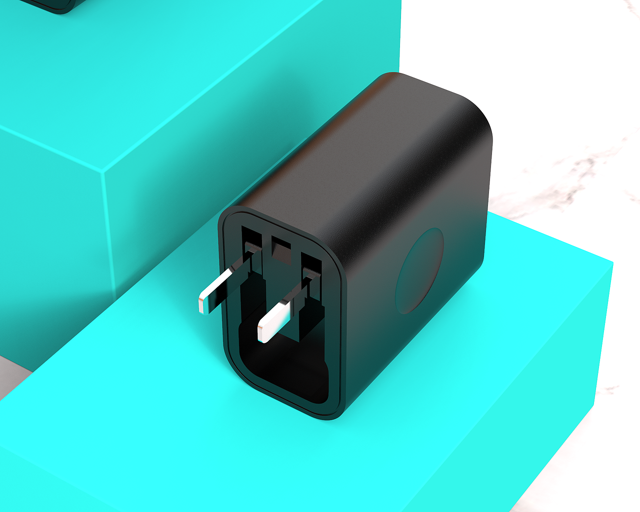 几张充电器练习（图ZMjIwOTU2MzMy） - 产品 - 站酷设计师C4D小菜鸟原创素材 - 站酷ZCOOL