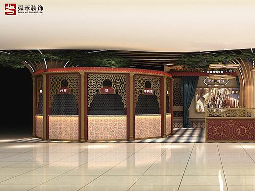 青岛餐饮民族风情特色餐厅装修设计--山东舜禾装饰
