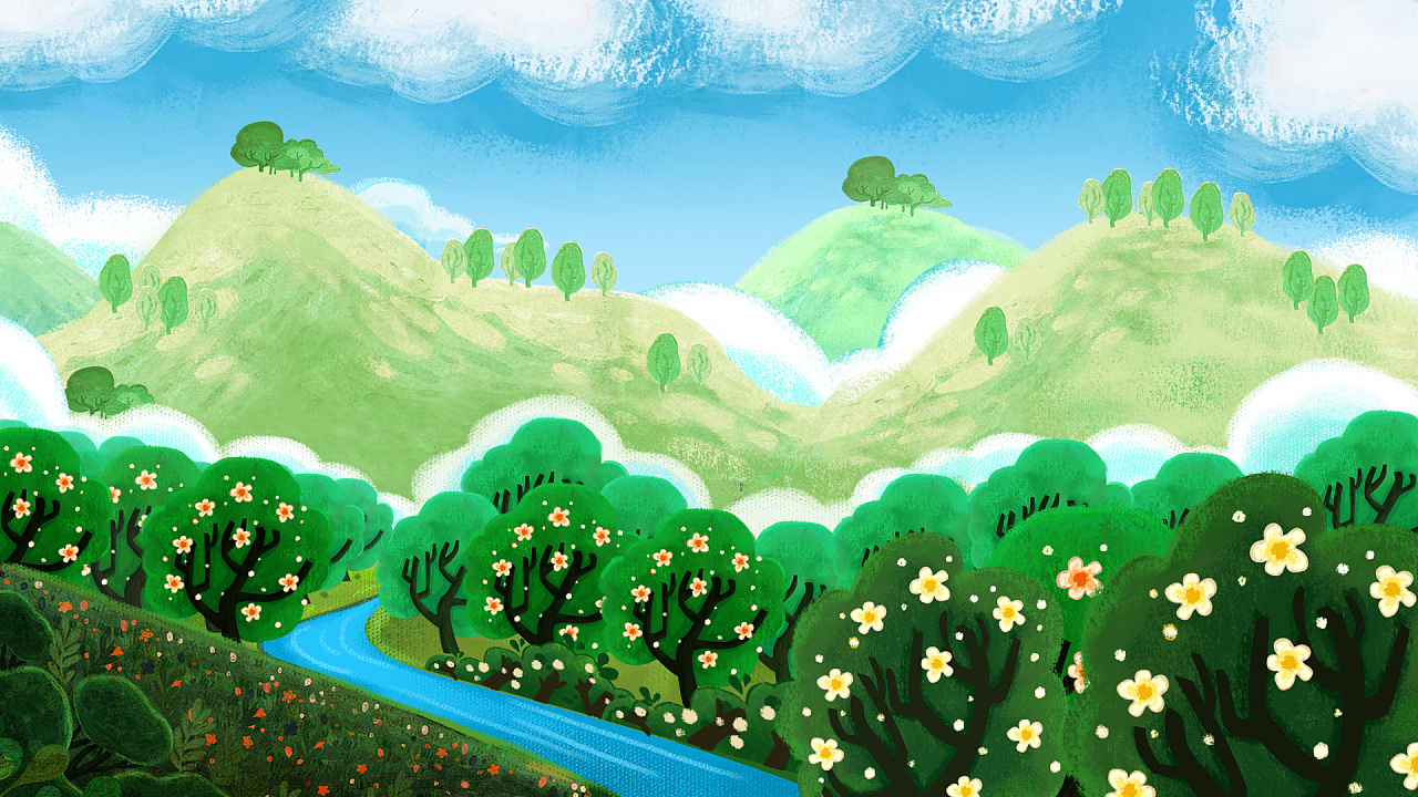 一组手绘动画场景|动漫|动画片|kqnw1015 - 原创作品 - 站酷 (zcool)