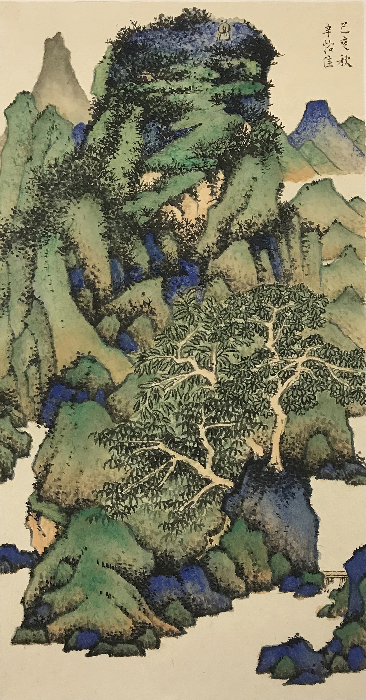 第一张青绿山水