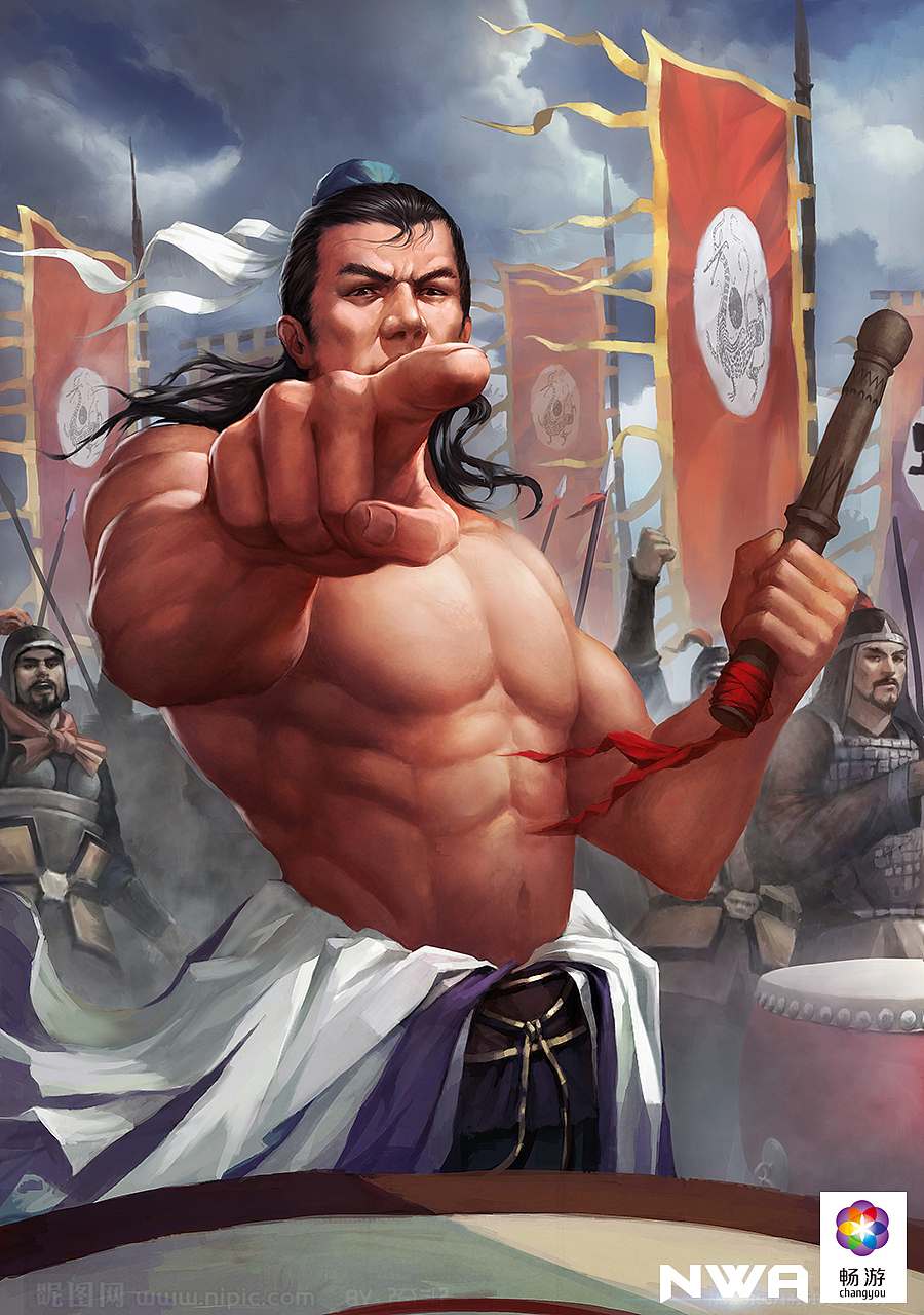 NWA作品_三国题材卡牌与场景（图ZMjExODM3NDg=） - 商业插画 - 站酷设计师QueenStudios原创素材 - 站酷ZCOOL