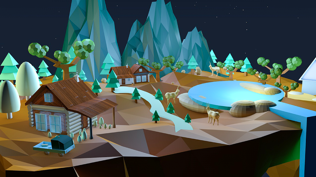 C4D_字体建模-HOT