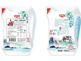 风味酸牛奶