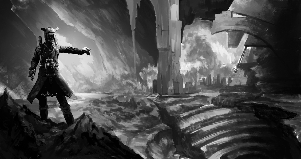 废墟（图ZMzMxMzQ3NDA=） - 概念设定 - 站酷设计师殷浩成johnny原创素材 - 站酷ZCOOL