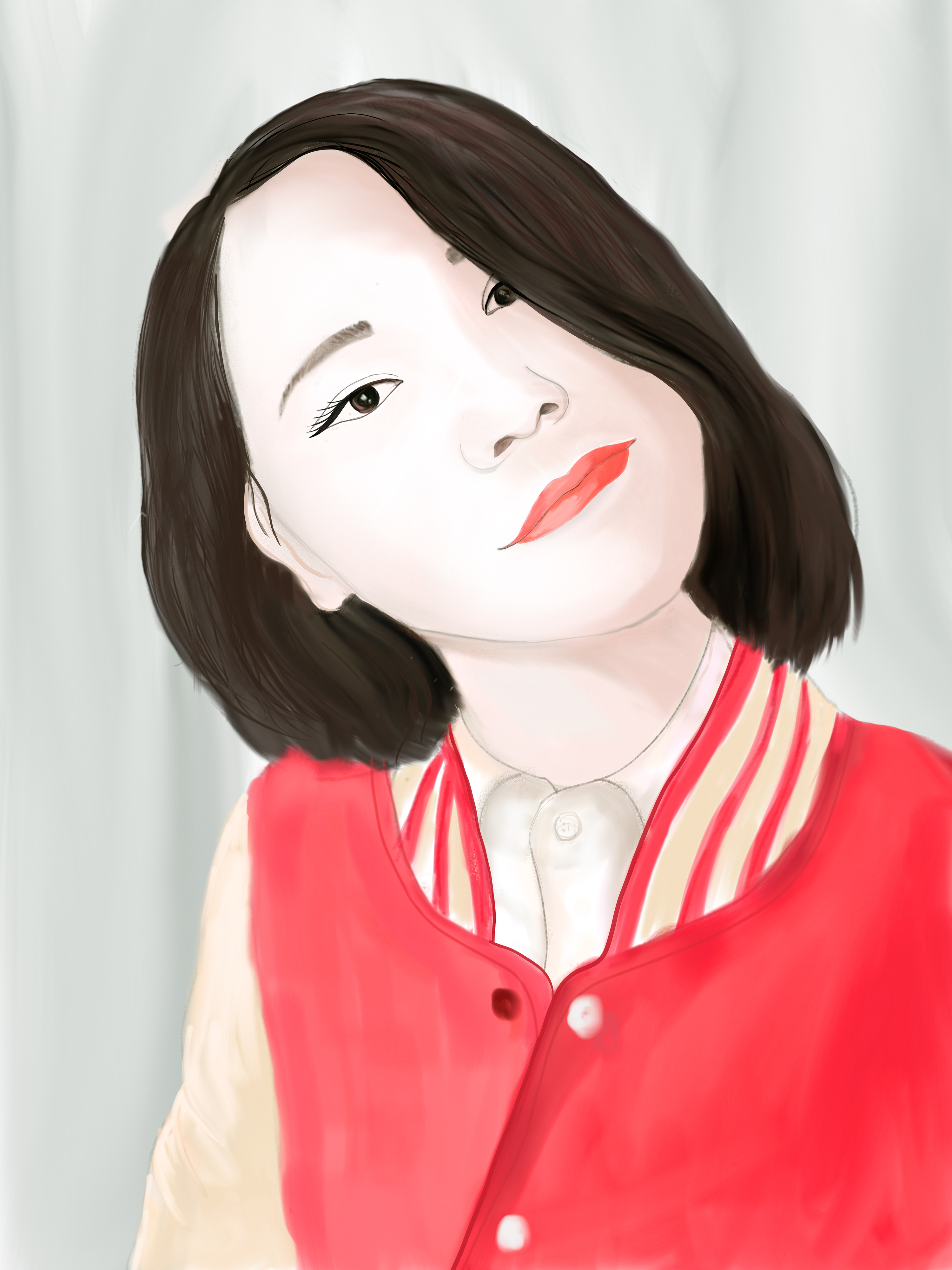 手绘 人像 练习