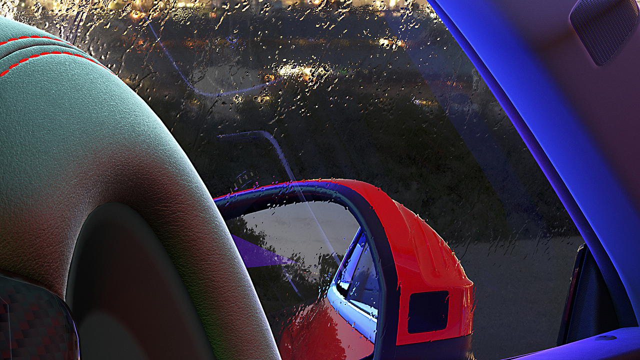 三维汽车渲染奥迪RS5-CGI AUDI RS5 COUPE