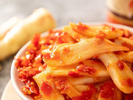 酸辣姜片 外婆菜 鲜椒干豆角腊肉笋干腊肉香菇牛肉详情