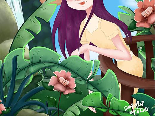 手绘——刚接触手绘板时期的部分习作,不同的尝试