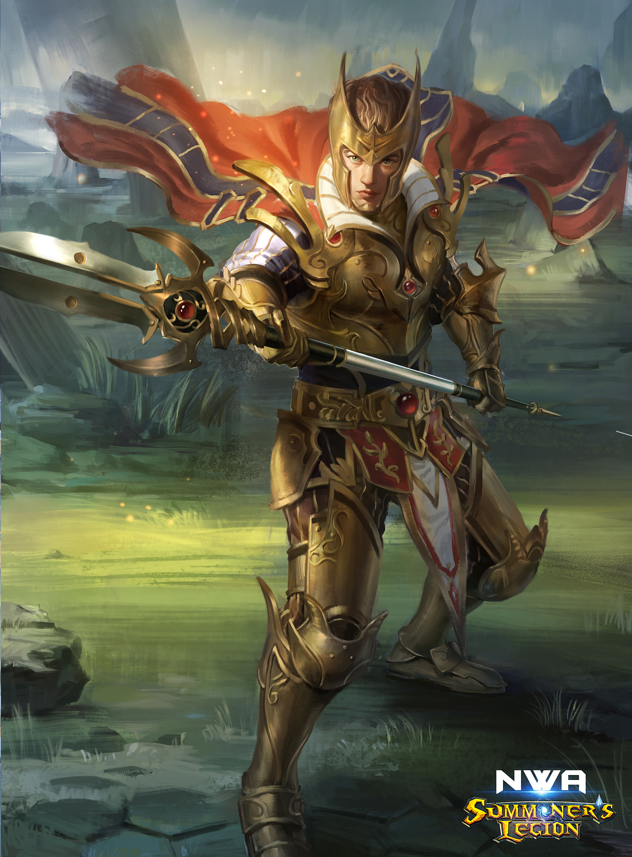 NWA Summoner's Legion 卡牌插画（图ZMjQwMTYxMDQ=） - 商业插画 - 站酷设计师QueenStudios原创素材 - 站酷ZCOOL