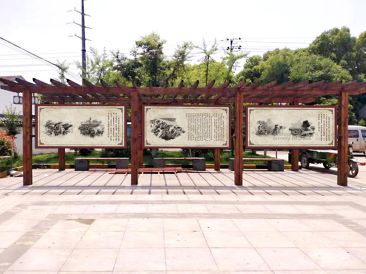 【尚麟传媒】溪南文化馆形象升级整案执行（图ZMjY3NzM4MDQ0） - 景观设计 - 站酷设计师JessicaDing原创素材 - 站酷ZCOOL