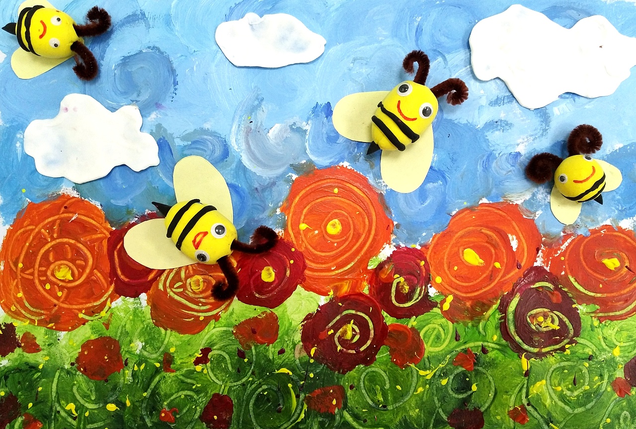 部分儿童画和3d立体创想