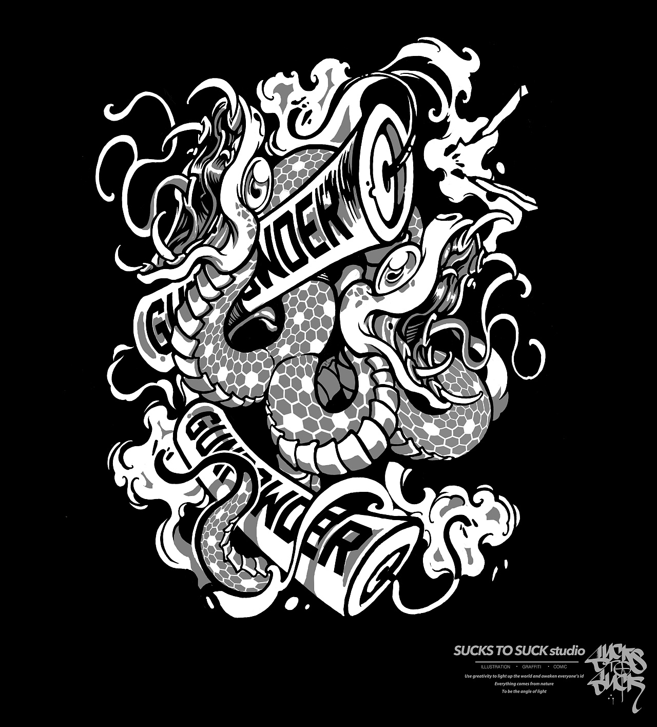 gunpwoer 图案设计 《双头蛇》(2017