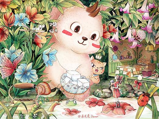 Damon 插画 宫崎骏