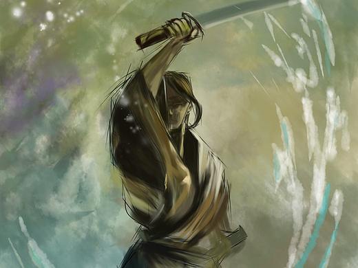 武侠（个人主页-ZNDMzNTU5NDg=） - 创作习作 - 站酷设计师林染linran原创素材 - 站酷ZCOOL