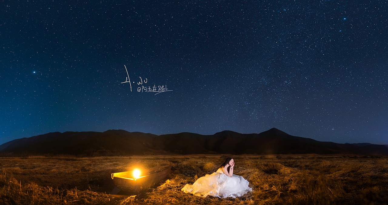 出发泸沽湖！2月初升银河季！（图ZNDI1NTkzMDg=） - 风光摄影 - 站酷设计师阿五在路上原创素材 - 站酷ZCOOL