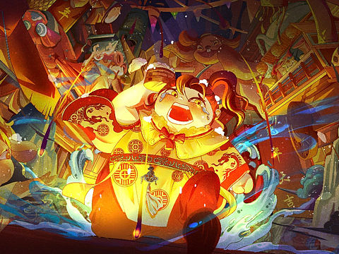 【兔年贺喜—疯狂的卷轴】新年kv