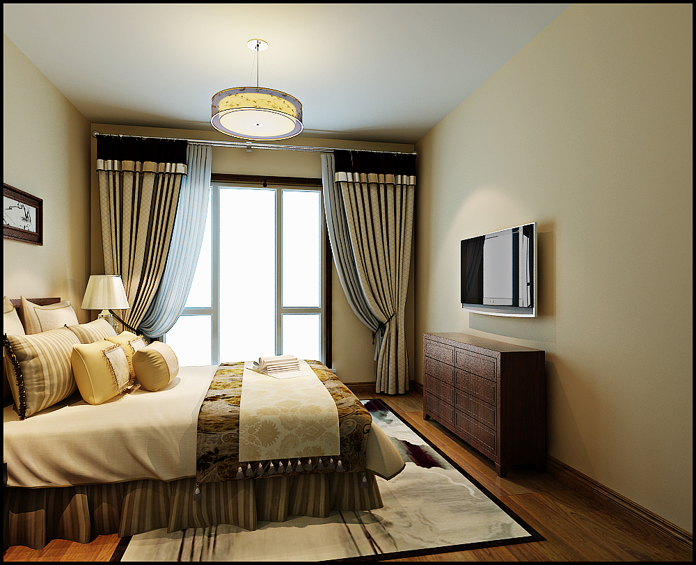 【沧州天成明月洲200㎡四室两厅欧式风格】-金舍装饰-石家庄装修