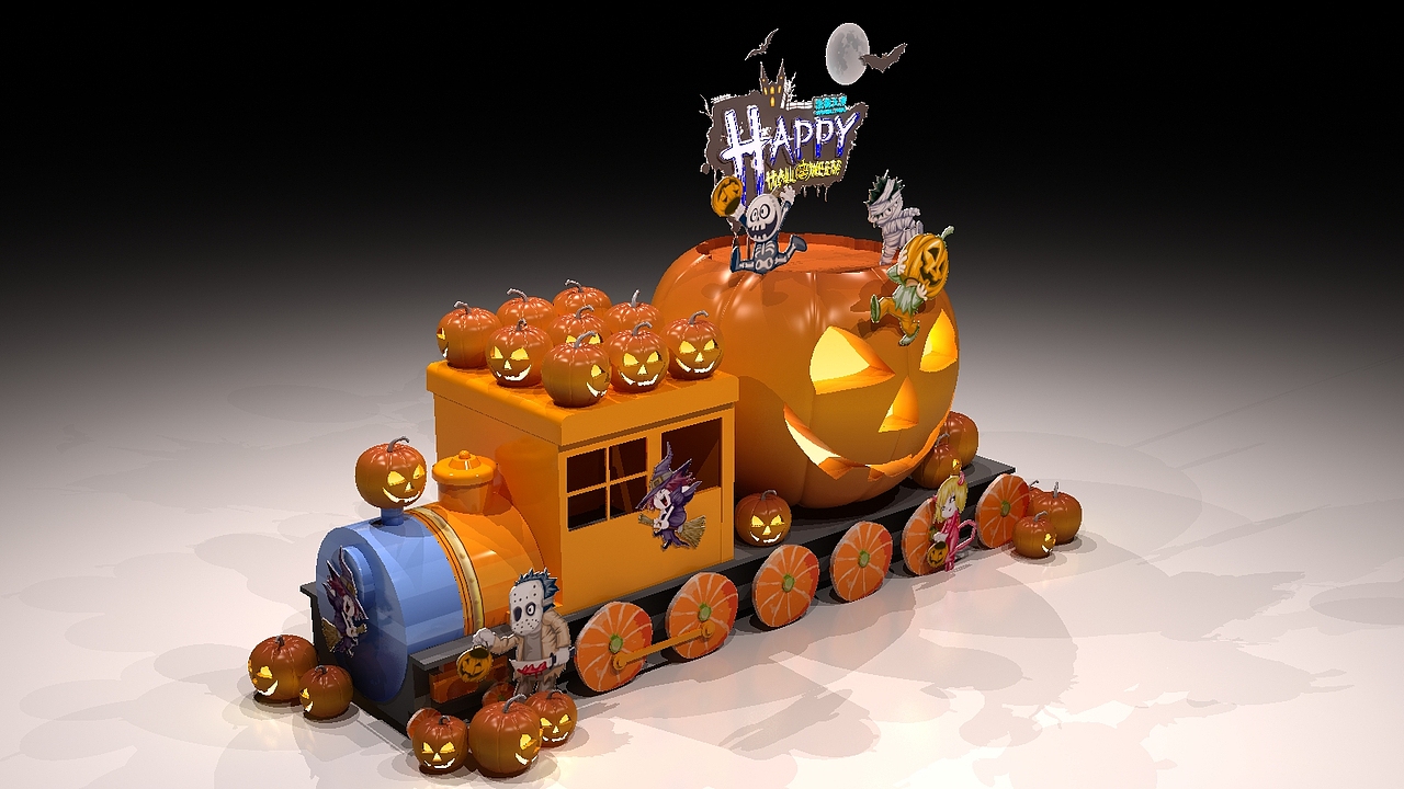 凯德万圣节美陈