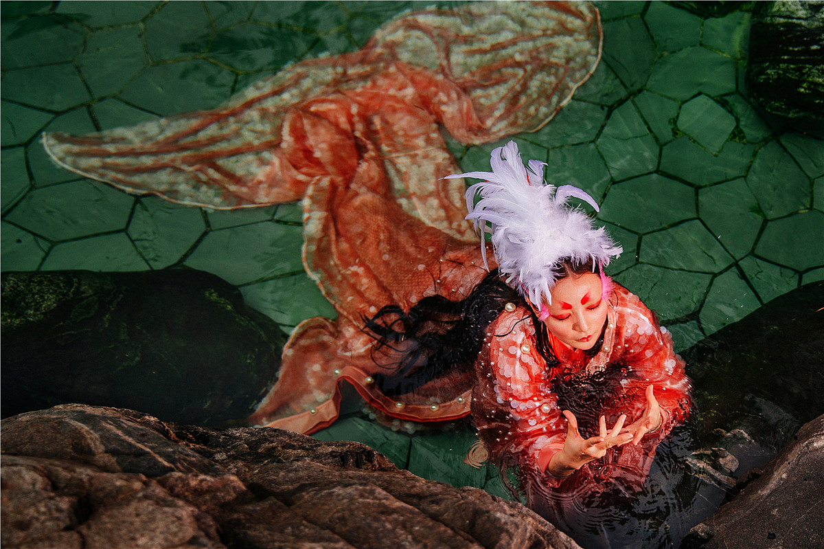 《山海经之西山经》如魮之鱼（图ZMTA1MDI3ODU2） - 人像摄影 - 站酷设计师爱摄影的焕焕原创素材 - 站酷ZCOOL