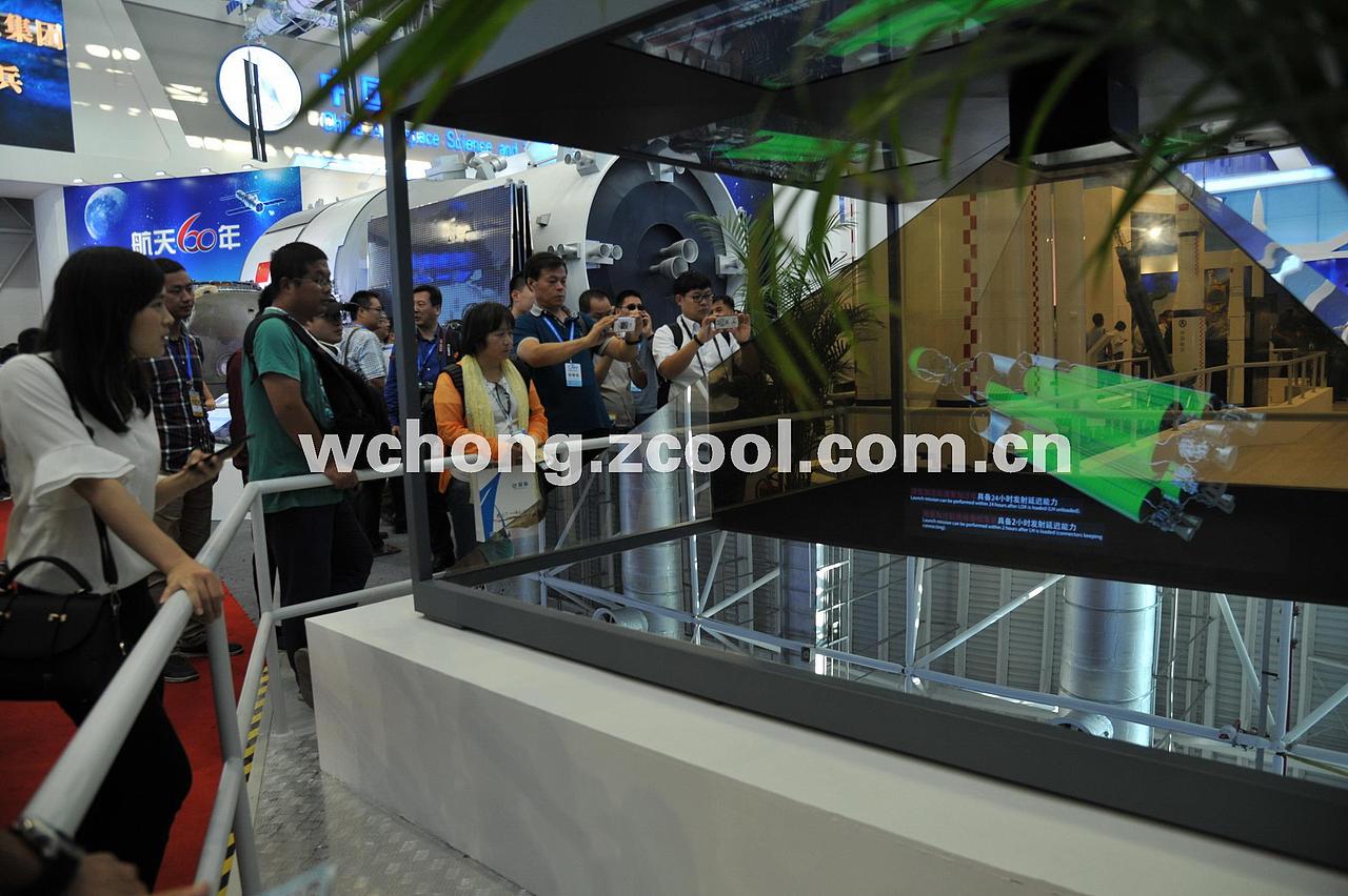 (已建成)珠海航展航天展区设计