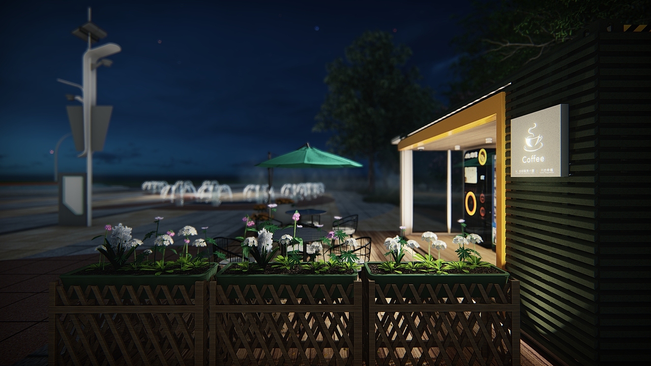 自助售卖小屋