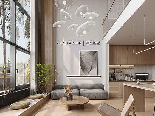原木风loft