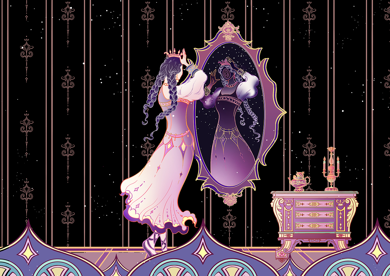 飞鸟集系列插画（图ZMjYyMTkzODMy） - 新锐潮流插画 - 站酷设计师白白Echo原创素材 - 站酷ZCOOL