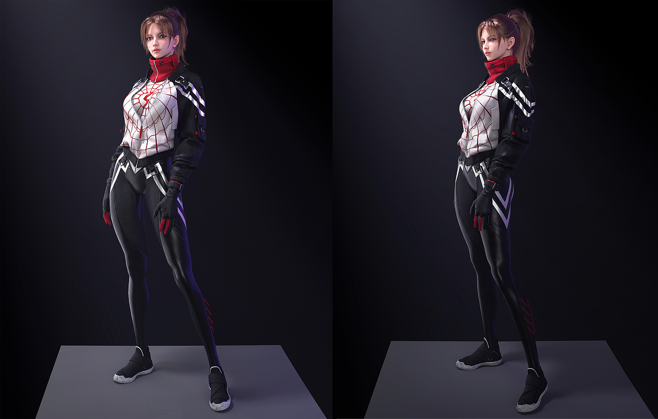 SILK (Cindy Moon)（图ZMjgzNjkxMjAw） - 人物/生物 - 站酷设计师莫名其妙的模型师原创素材 - 站酷ZCOOL